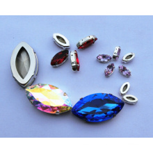 Boat Crystal Rhinestone with Claw Settings (DZ-3004)